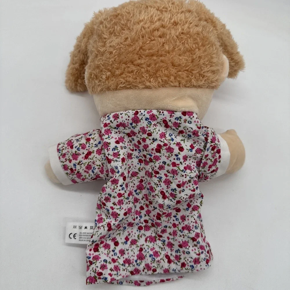 Half Body Hand‎ Puppet Girl With Pigtails And Dress Just Qunseen